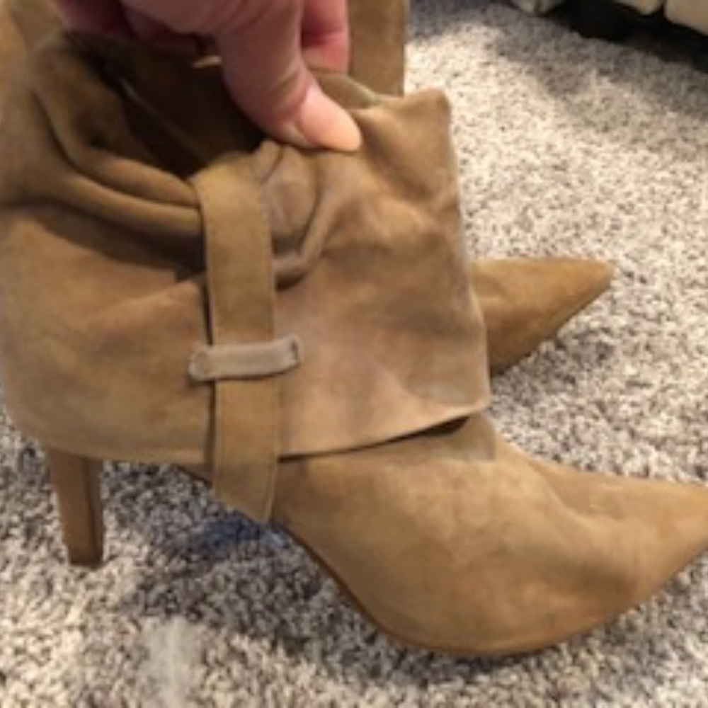 Calvin Klein Suede booties